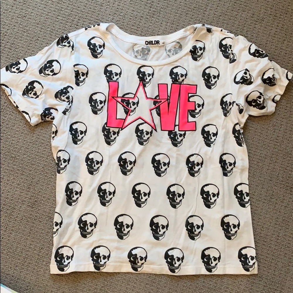 CHRLDR t shirt